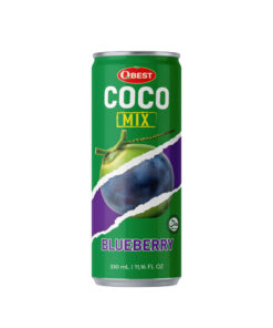 330ml QBest Coco Mix Blueberry Drink