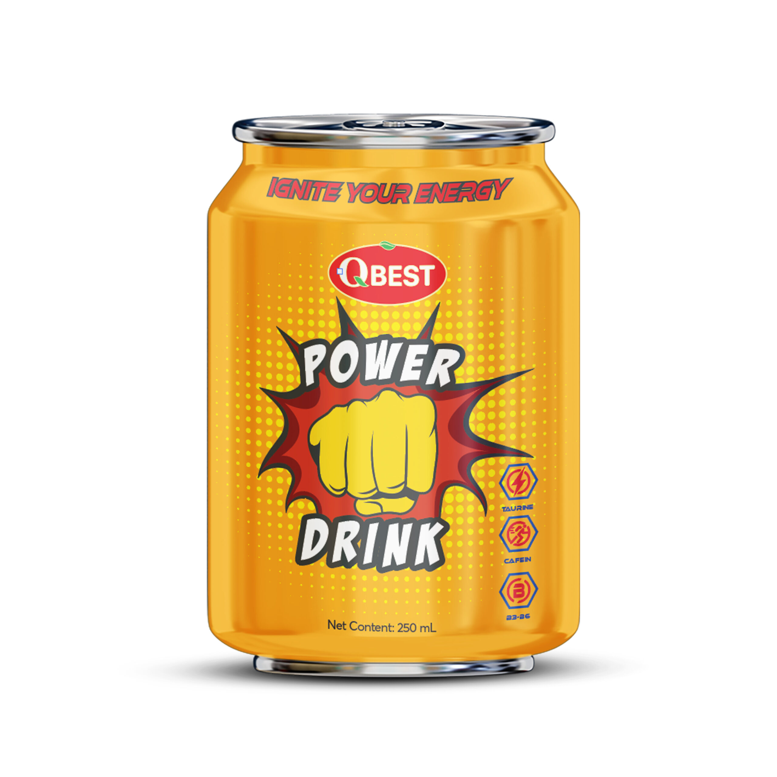 250ml QBest Short Can Power Drink