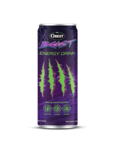 250ml QBest Slim Can Beast Energy Drink