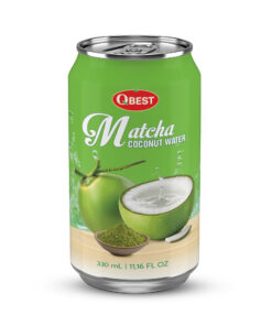 330ml QBest Coconut Water with Matcha
