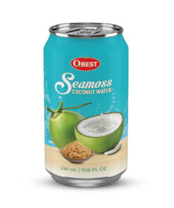 330ml QBest Coconut Water With Sea Moss